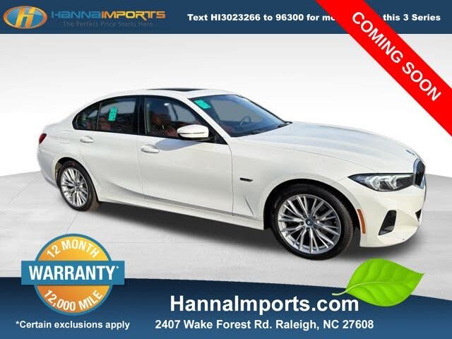 2023 BMW 3 Series 330e Hybrid Plug-in RWD
