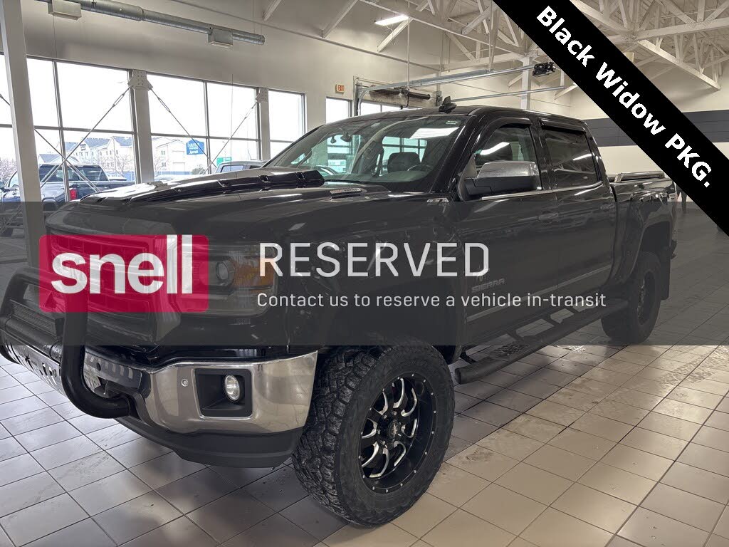 2015 GMC Sierra 1500 SLT Crew Cab 4WD