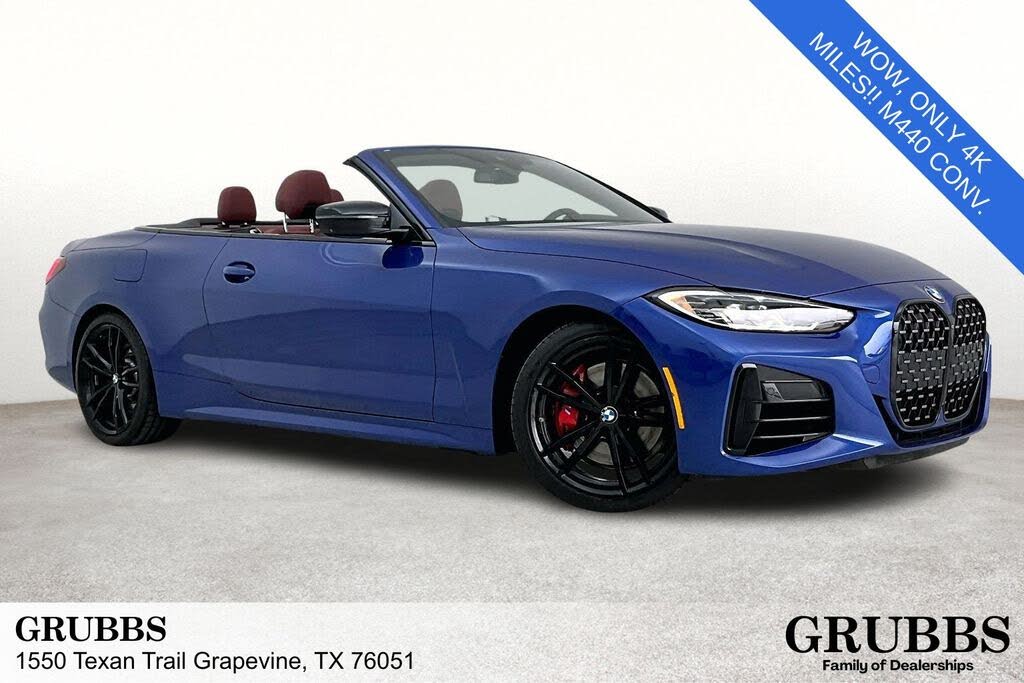 2021 BMW 4 Series M440i Convertible RWD