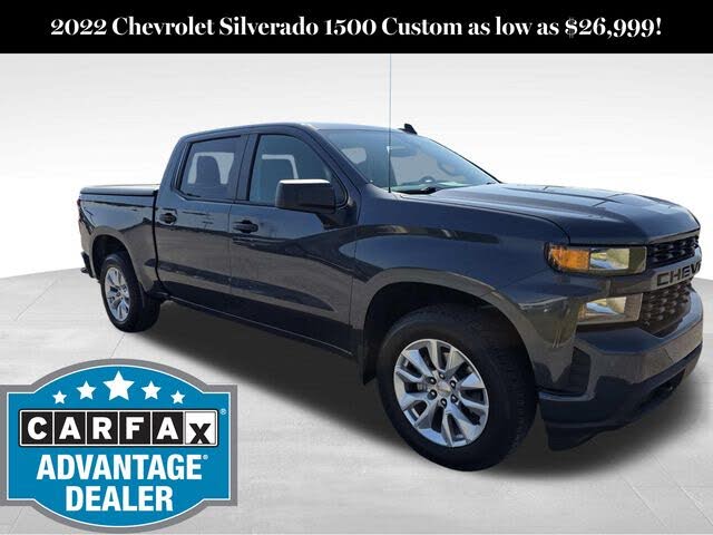 2022 Chevrolet Silverado 1500 Custom Crew Cab RWD