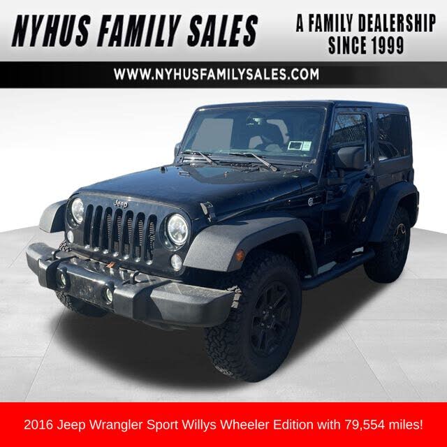 2016 Jeep Wrangler Willys Wheeler 4WD