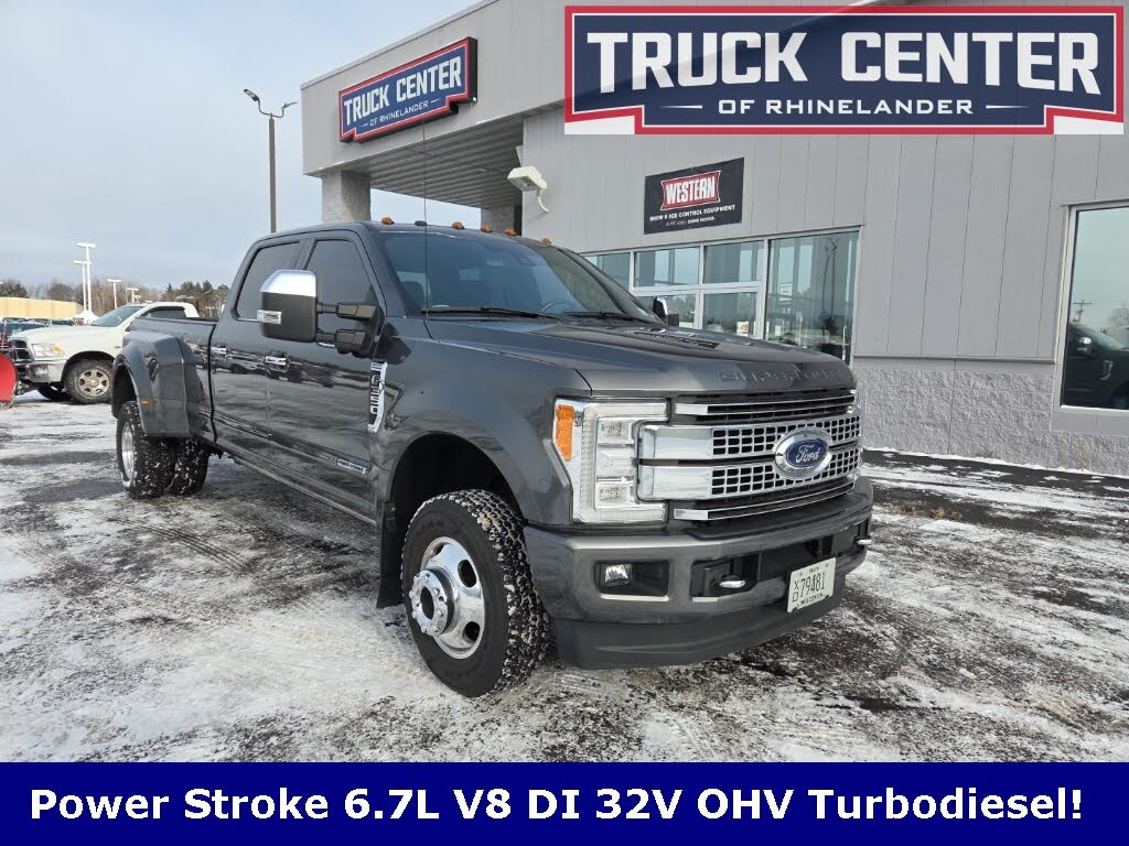 2017 Ford F-350 Super Duty Platinum Crew Cab LB DRW 4WD