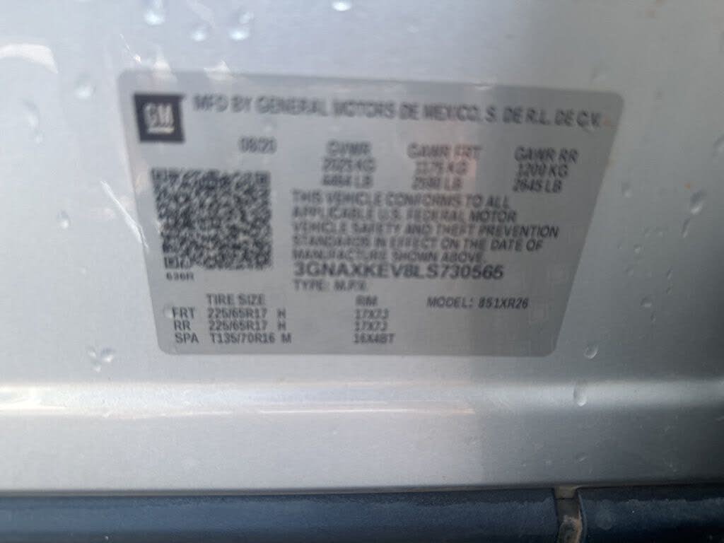 2020 Chevrolet Equinox 1.5T LT FWD