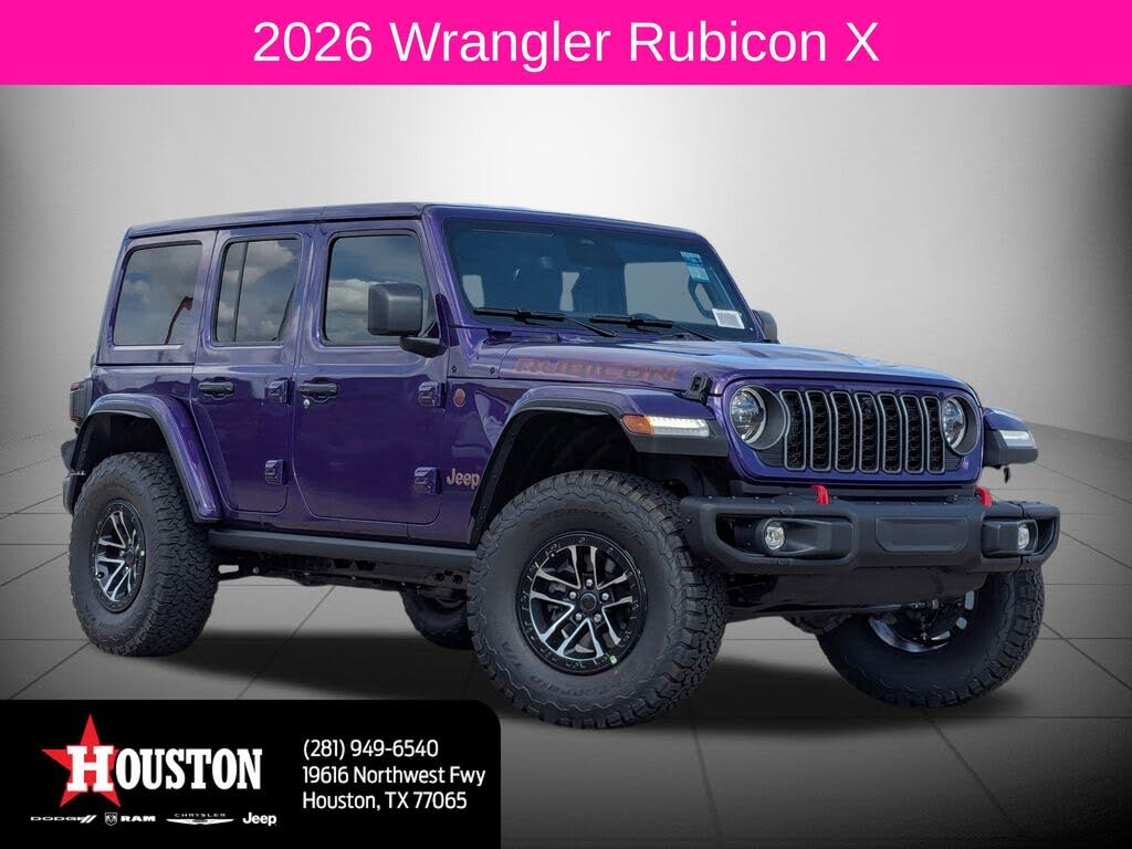 2026 Jeep Wrangler Rubicon X 4-Door 4WD