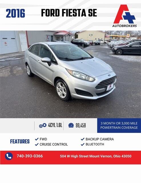 2016 Ford Fiesta SE