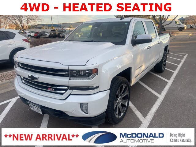 2017 Chevrolet Silverado 1500 LTZ Crew Cab 4WD