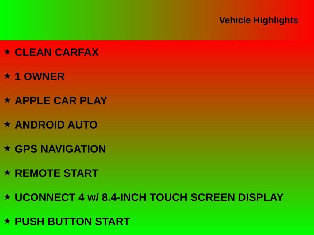 2019 Jeep Grand Cherokee Altitude 4WD