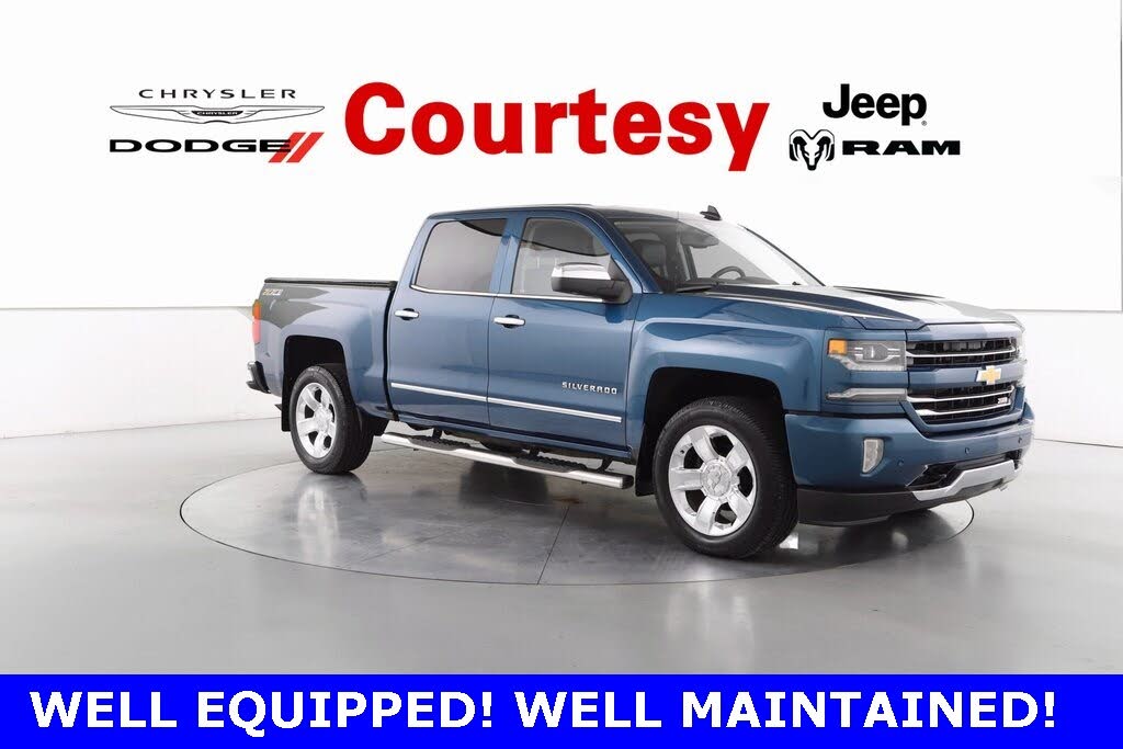 2017 Chevrolet Silverado 1500 LTZ Crew Cab 4WD