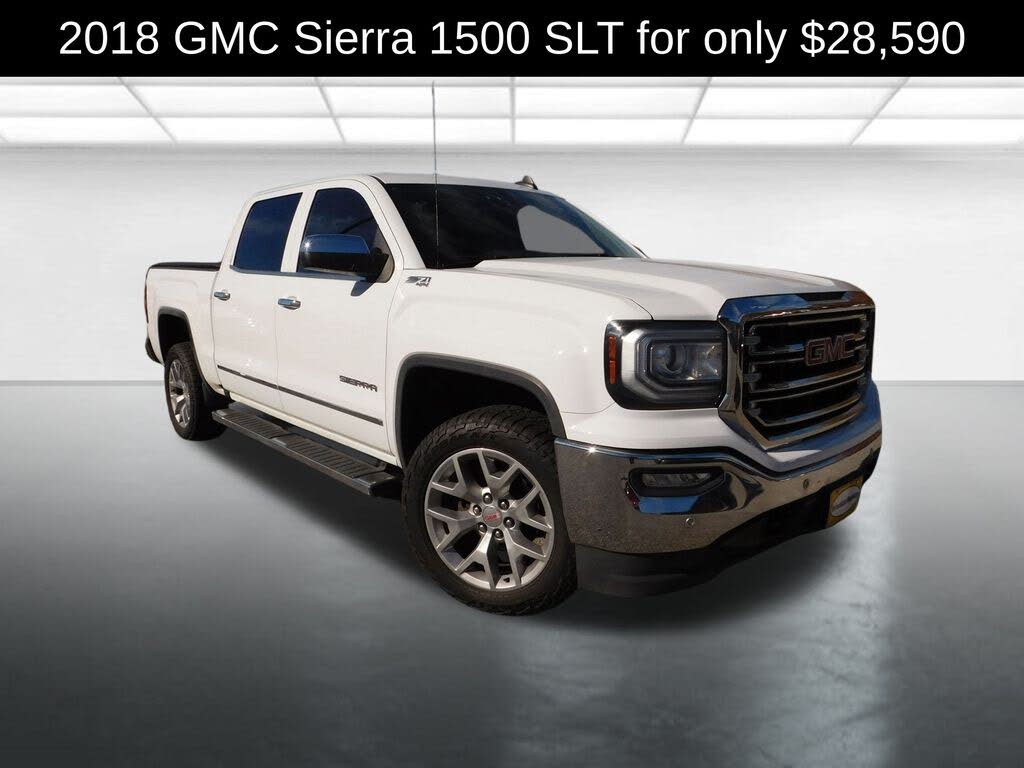 2018 GMC Sierra 1500 SLT Crew Cab 4WD