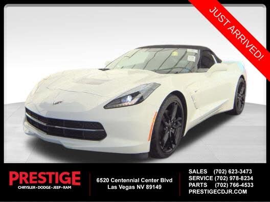 2019 Chevrolet Corvette Stingray 1LT Convertible RWD