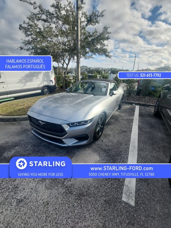 2024 Ford Mustang EcoBoost Premium Convertible RWD