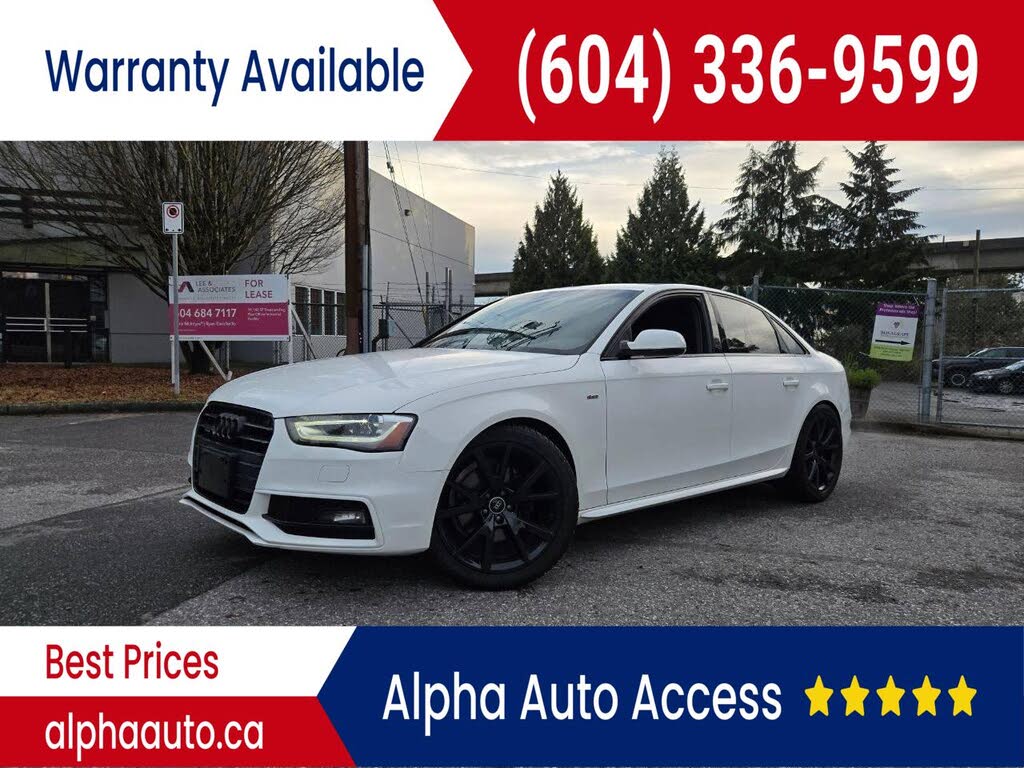Audi A4 2.0T quattro Technik AWD 2014