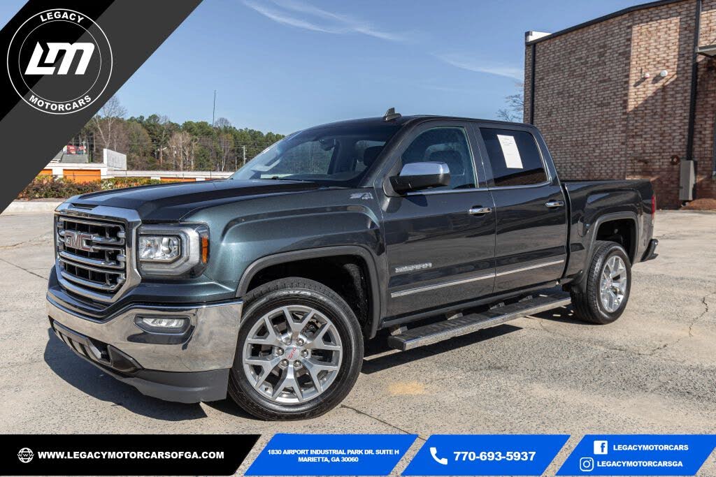 2018 GMC Sierra 1500 SLT Crew Cab 4WD