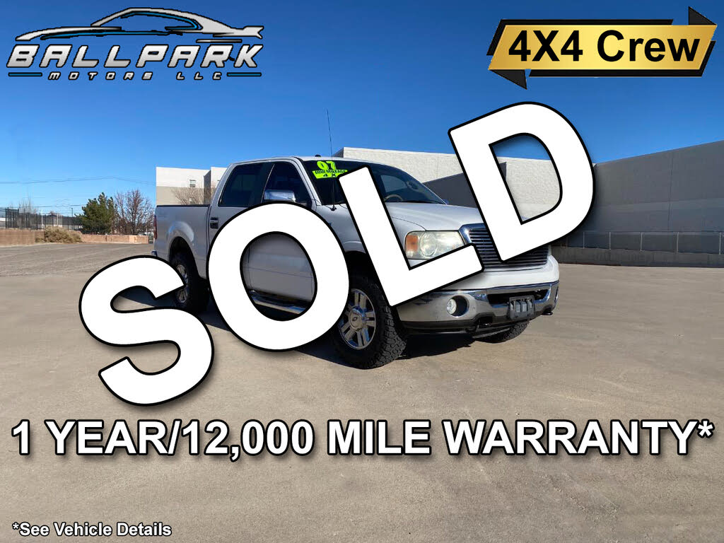 2007 Ford F-150 Lariat SuperCrew 5.5ft Bed 4WD