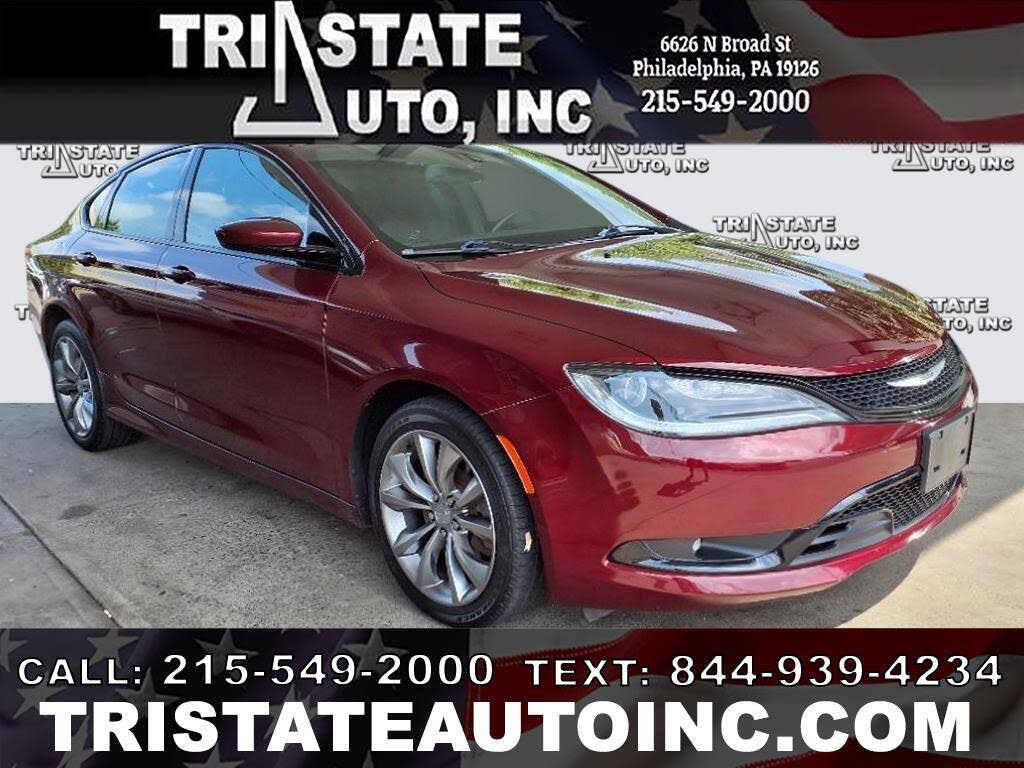2016 Chrysler 200 S Sedan FWD