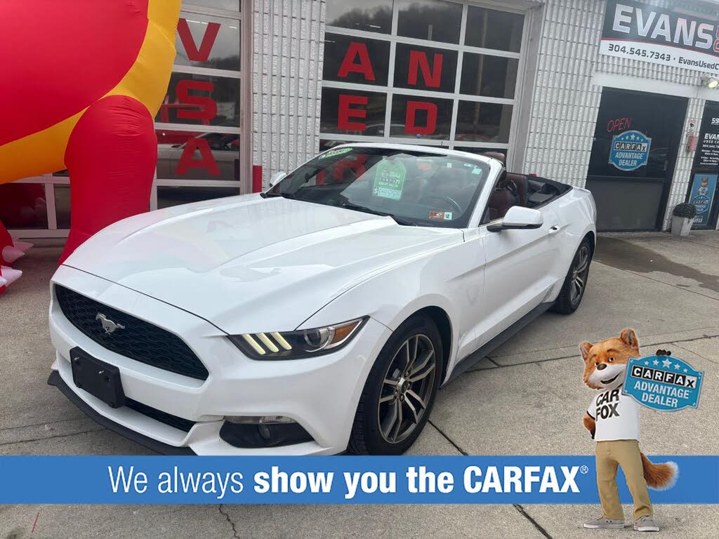 2016 Ford Mustang EcoBoost Premium Convertible RWD