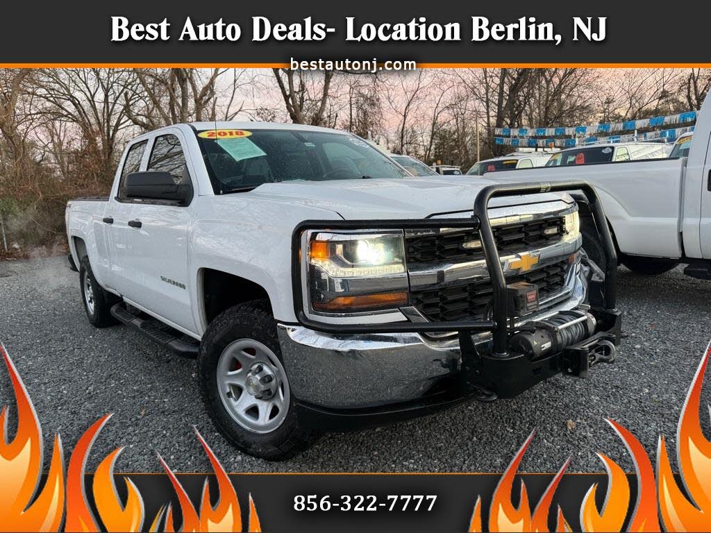 2018 Chevrolet Silverado 1500 Work Truck Double Cab 4WD