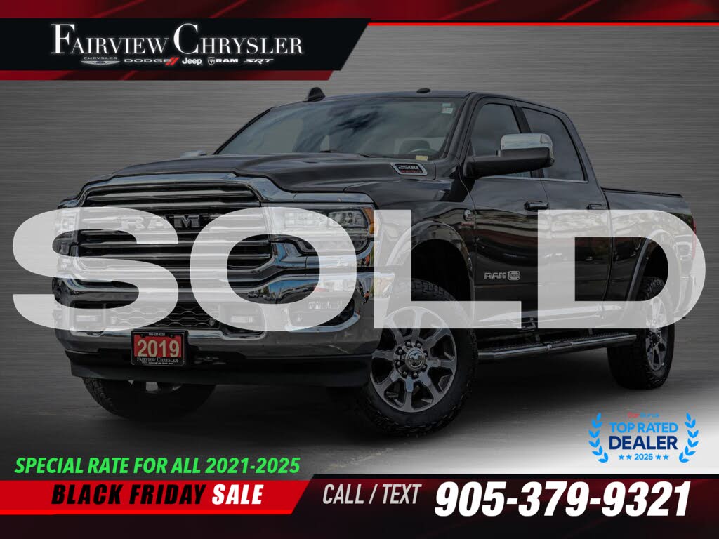 2019 RAM 2500 Laramie Longhorn Crew Cab 4WD