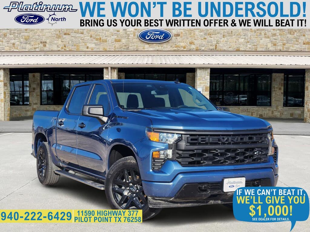 2024 Chevrolet Silverado 1500 Custom Crew Cab RWD