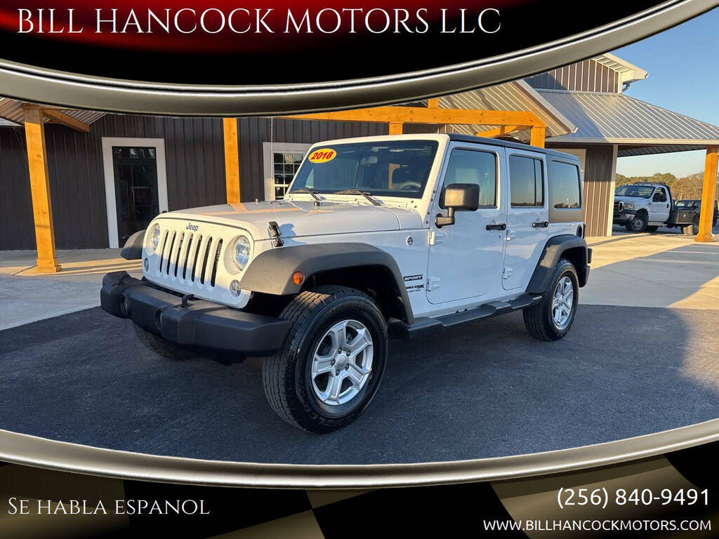 2018 Jeep Wrangler JK Unlimited Sport 4WD