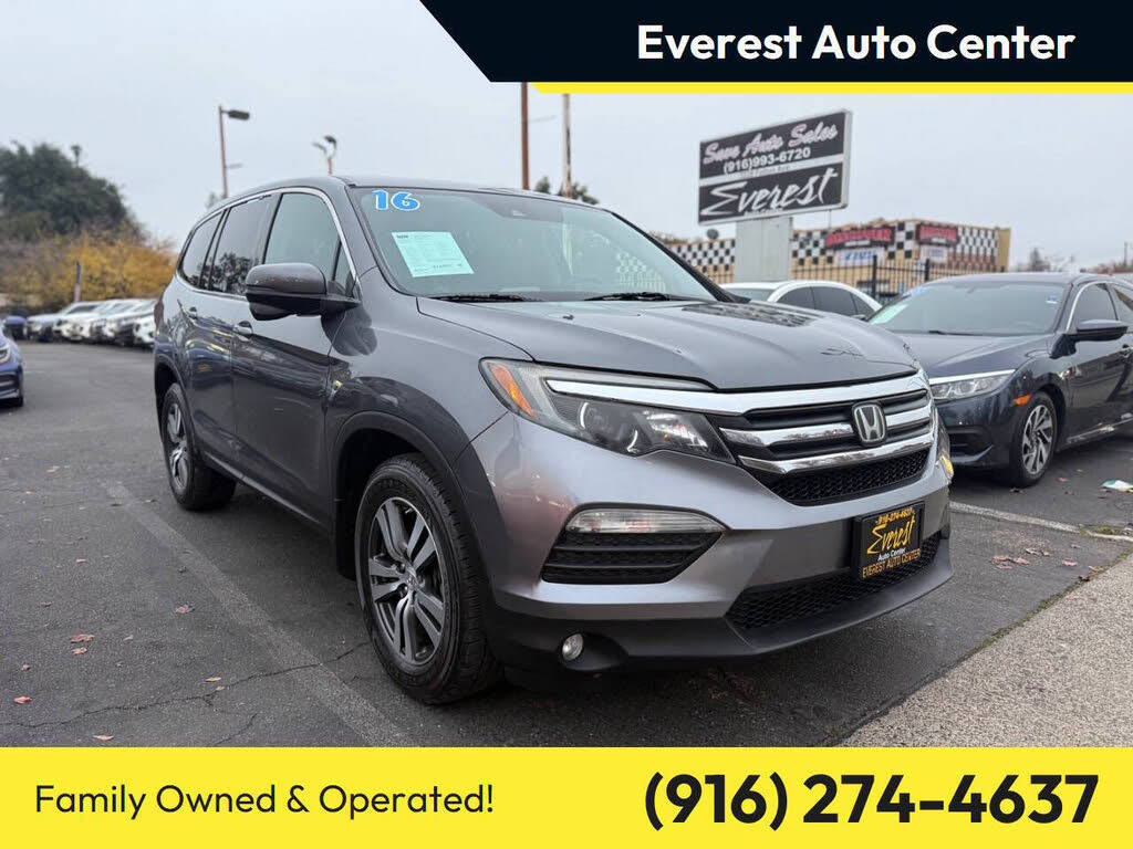 2016 Honda Pilot EX-L AWD with Honda Sensing