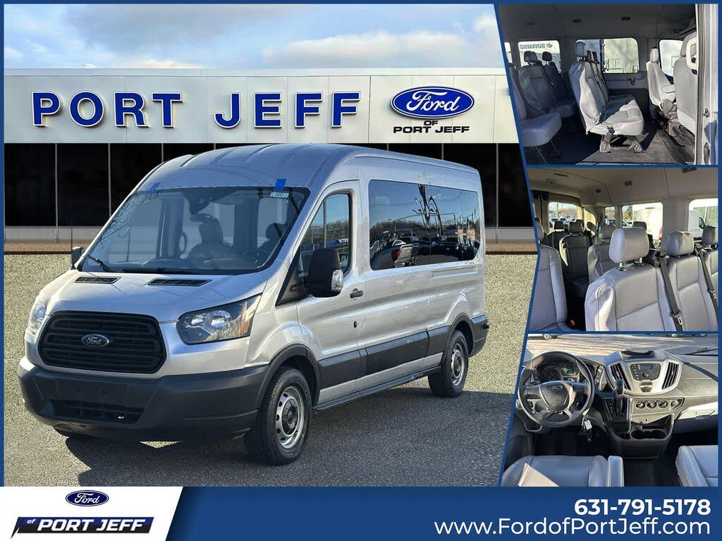 2016 Ford Transit Passenger 350 XL Medium Roof LWB RWD with Sliding Passenger-Side Door