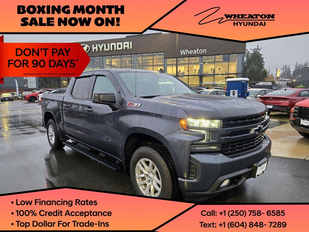 2020 Chevrolet Silverado 1500 RST Crew Cab 4WD