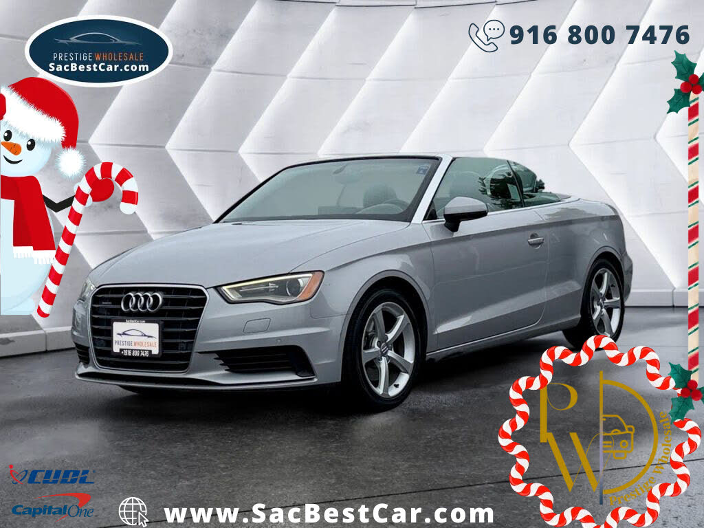 2015 Audi A3 2.0T quattro Premium Plus Cabriolet AWD