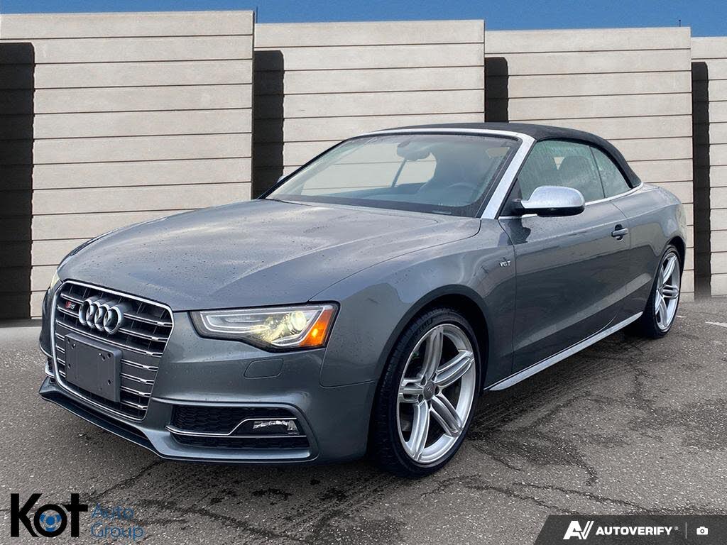 2013 Audi S5 3.0T quattro Premium Cabriolet AWD