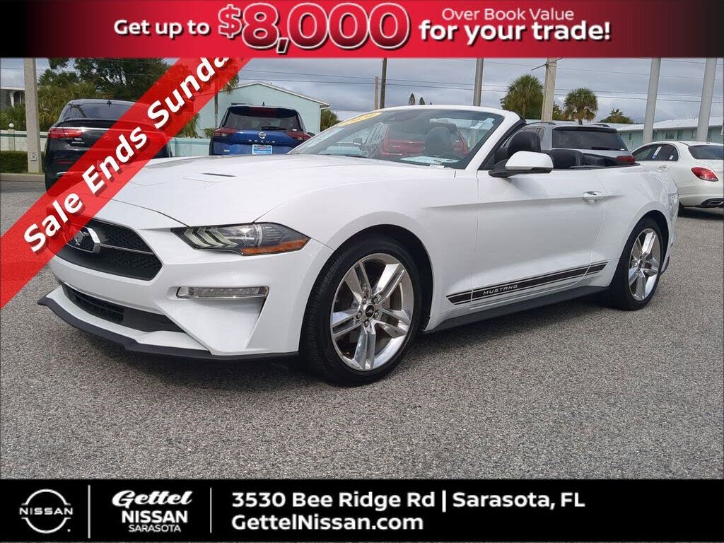 2020 Ford Mustang EcoBoost Premium Convertible RWD