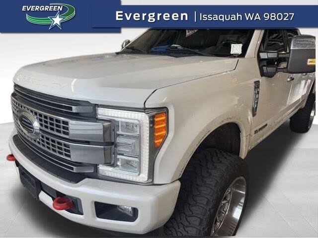 2017 Ford F-350 Super Duty Platinum Crew Cab 4WD
