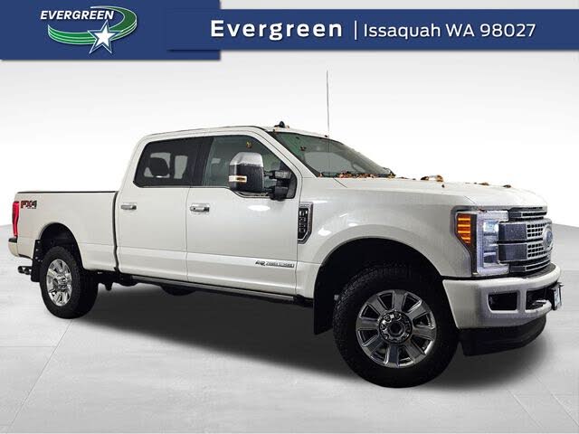 2019 Ford F-350 Super Duty Platinum Crew Cab 4WD