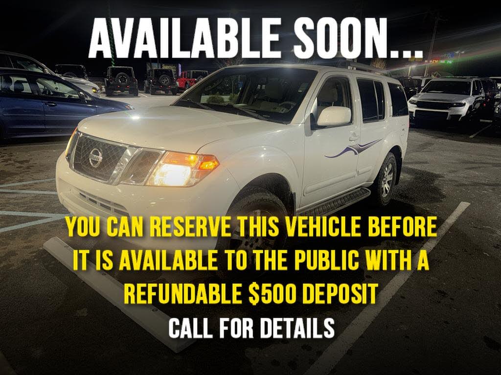 2011 Nissan Pathfinder SV V6 4WD