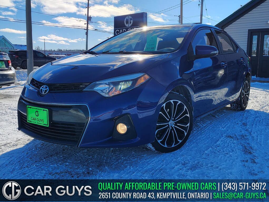 2015 Toyota Corolla S