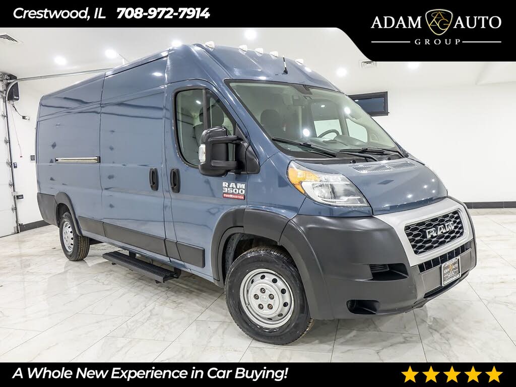 2019 RAM ProMaster 3500 159 High Roof Extended Cargo Van FWD
