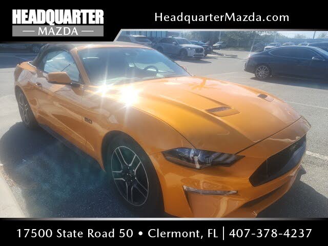 2019 Ford Mustang GT Premium Convertible RWD
