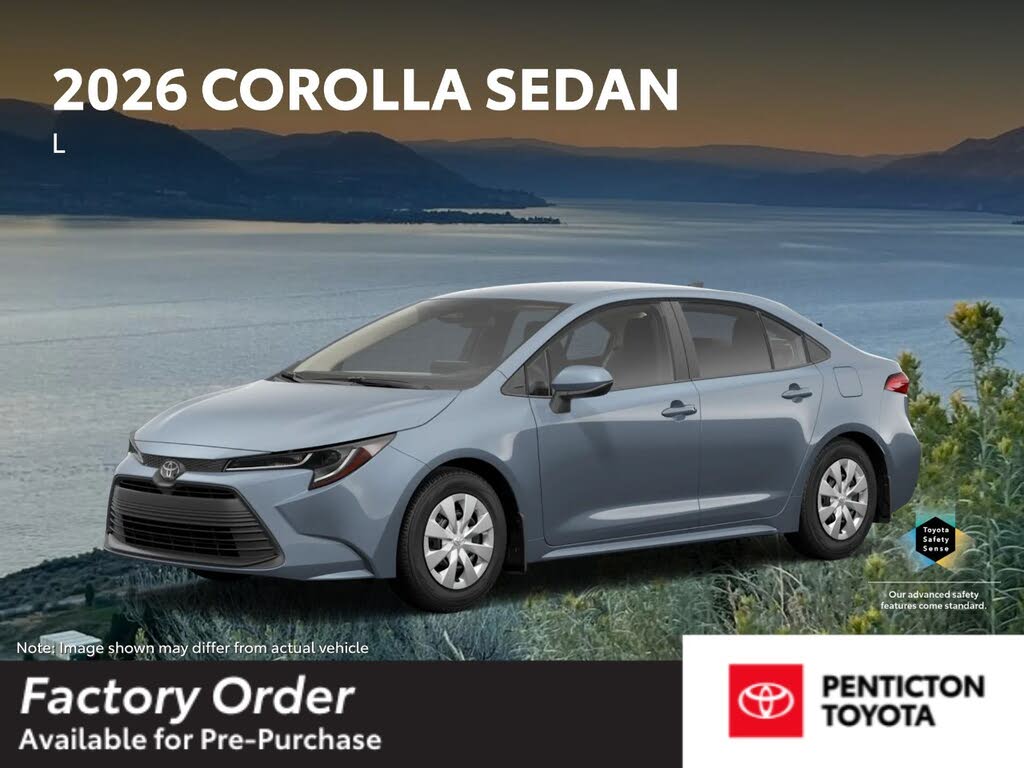 Toyota Corolla LE FWD 2026