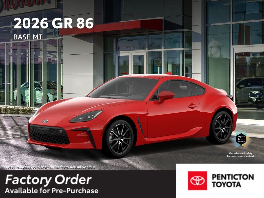 2026 Toyota GR86 RWD