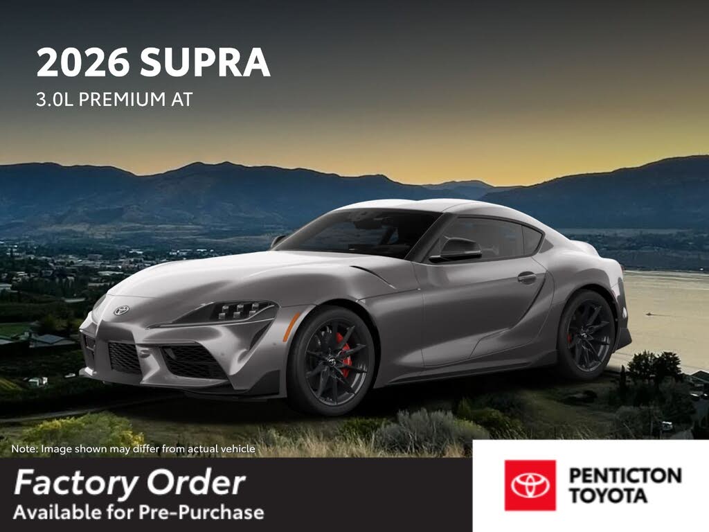 2026 Toyota Supra 3.0 RWD