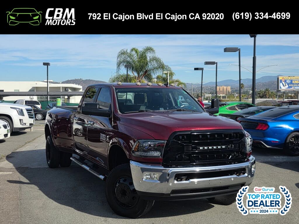 2017 RAM 3500 Laramie Crew Cab LB DRW 4WD