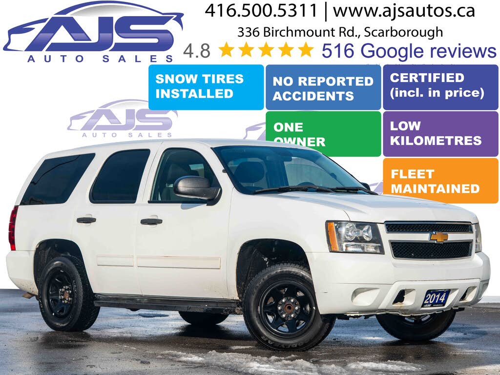 2014 Chevrolet Tahoe Police RWD