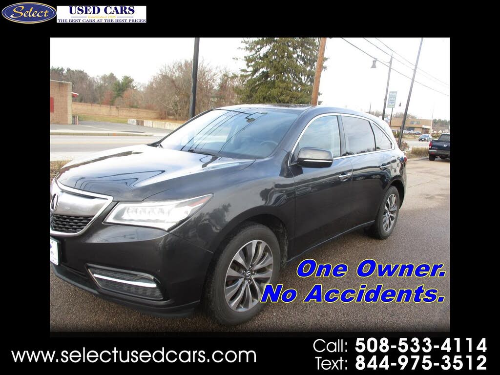 2016 Acura MDX SH-AWD with Technology and AcuraWatch Plus Package