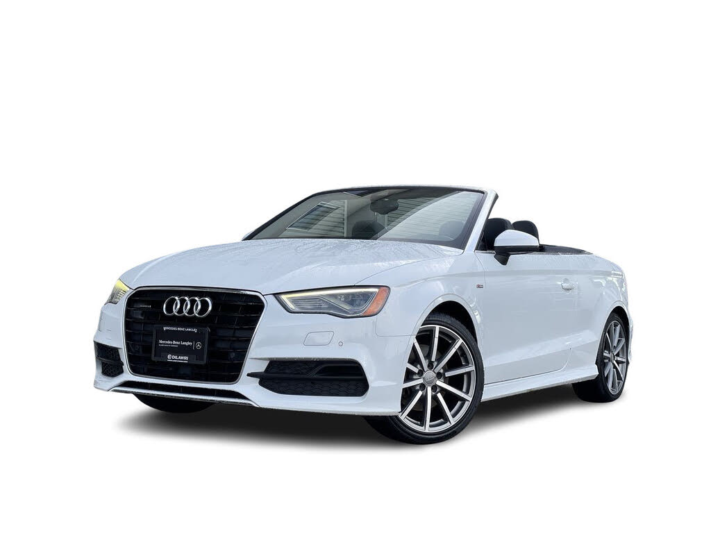 2015 Audi A3 2.0T quattro Technik Cabriolet AWD