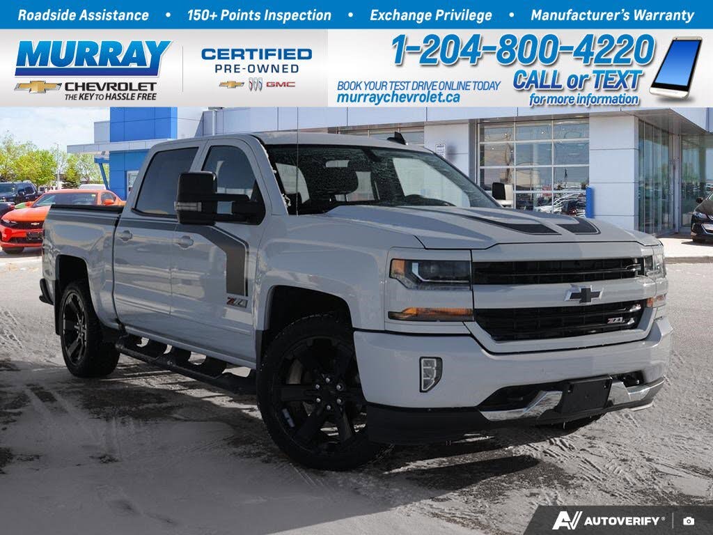 2018 Chevrolet Silverado 1500 LT Crew Cab 4WD