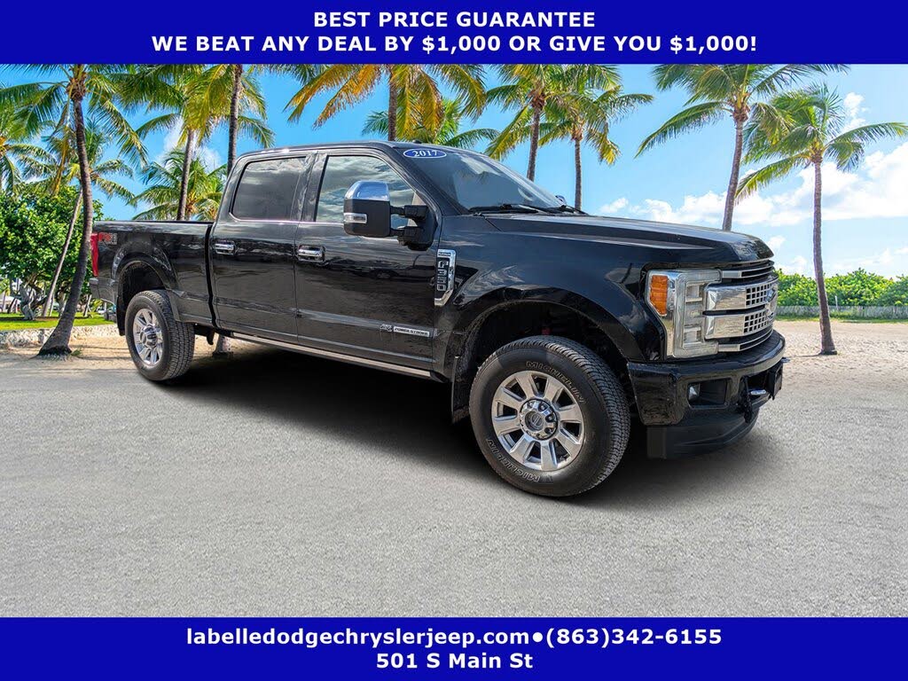 2017 Ford F-350 Super Duty Platinum Crew Cab 4WD