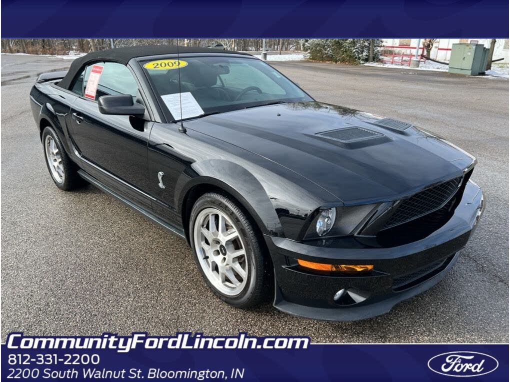 2009 Ford Mustang Shelby GT500 Convertible RWD