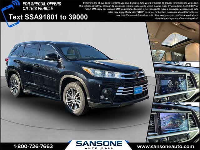 2018 Toyota Highlander XLE AWD