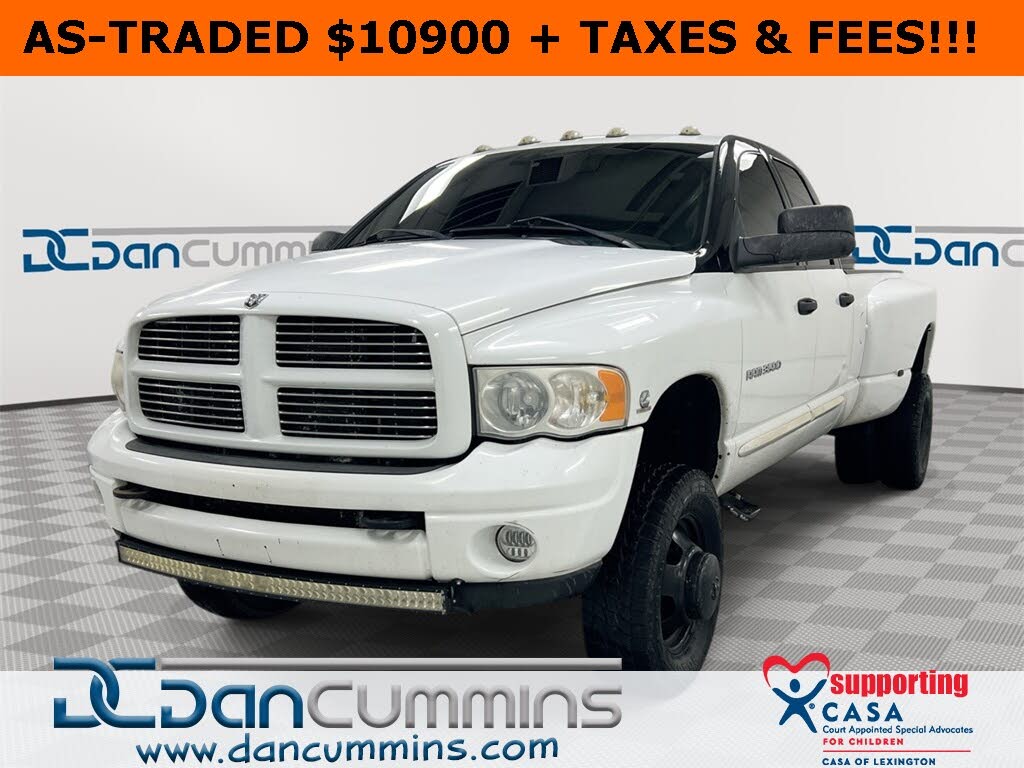 2004 Dodge RAM 3500 SLT Quad Cab LB DRW 4WD