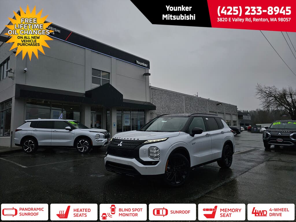 2025 Mitsubishi Outlander Hybrid Plug-in SEL Black Edition S-AWC