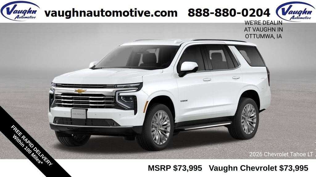 2026 Chevrolet Tahoe LT 4WD